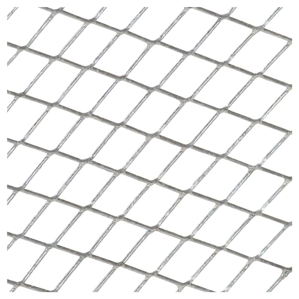 vidaXL Komposter Gartenkomposter 85x85x70 cm Verzinktes Eisen Bio-Müll Gartenabfälle, BxTxH: 85x85x70 cm