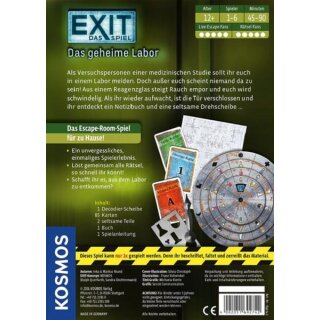 EXIT - Das Spiel: Das geheime Labor (DE)
