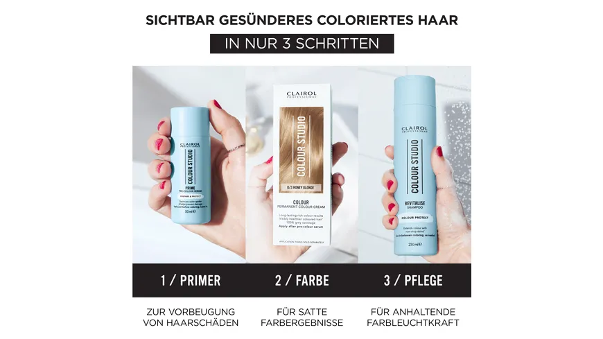 Clairol Professional 2in1 Haarfärbepinsel & Kamm