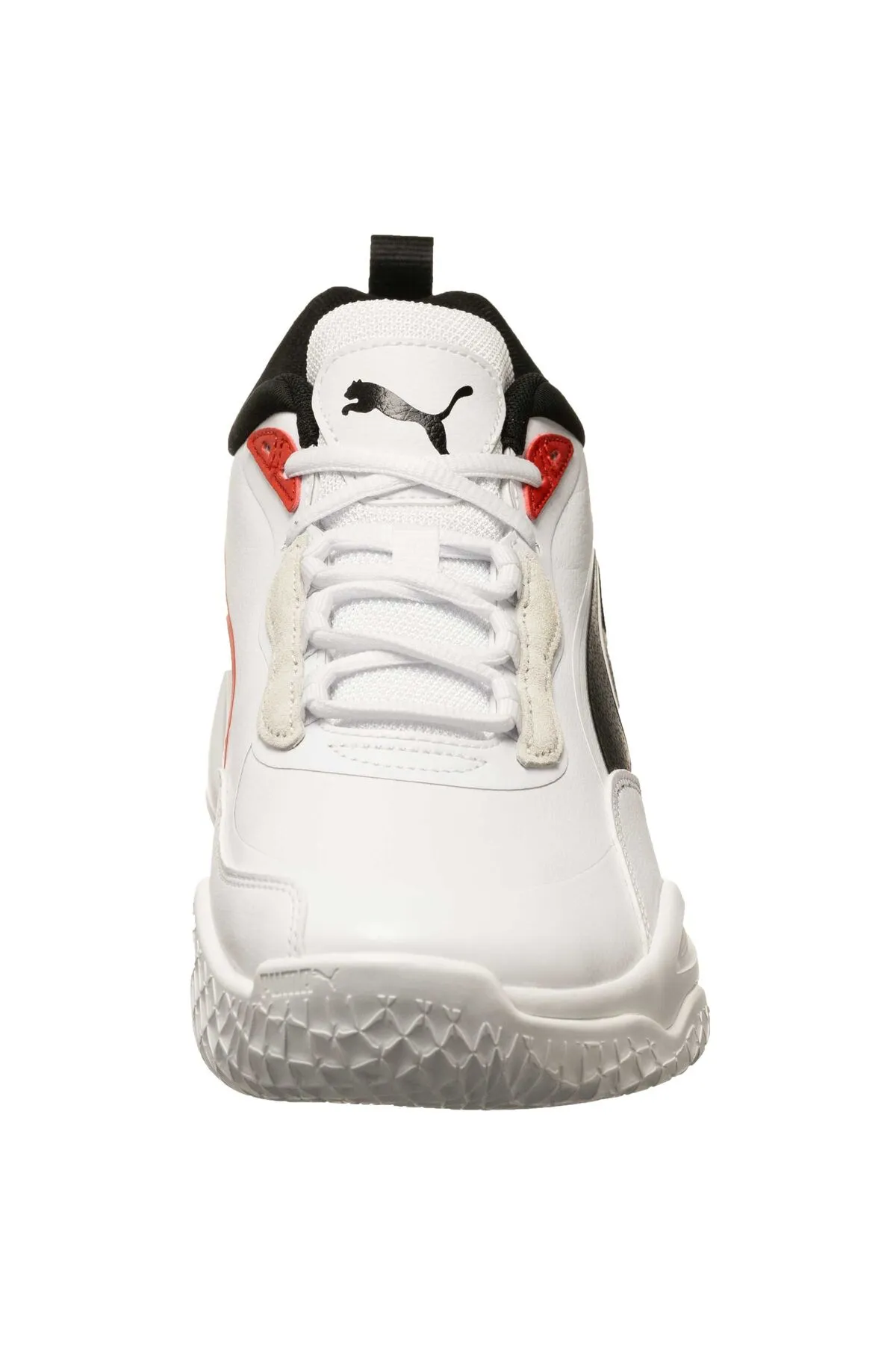 Puma  Basketballschuhe - Weiß - Flacher Absatz