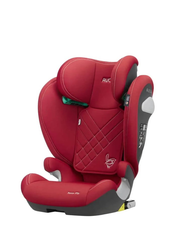 AVOVA Avova Sora-Fix Kindersitz 100 cm  - 150 cm / 4-12 Jahre - Farbe: Maple Red günstig kaufen onesize