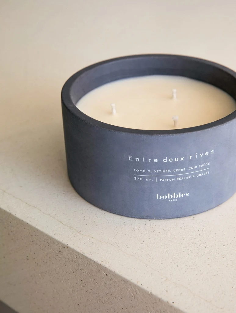 Bougie - Bleu Ardoise