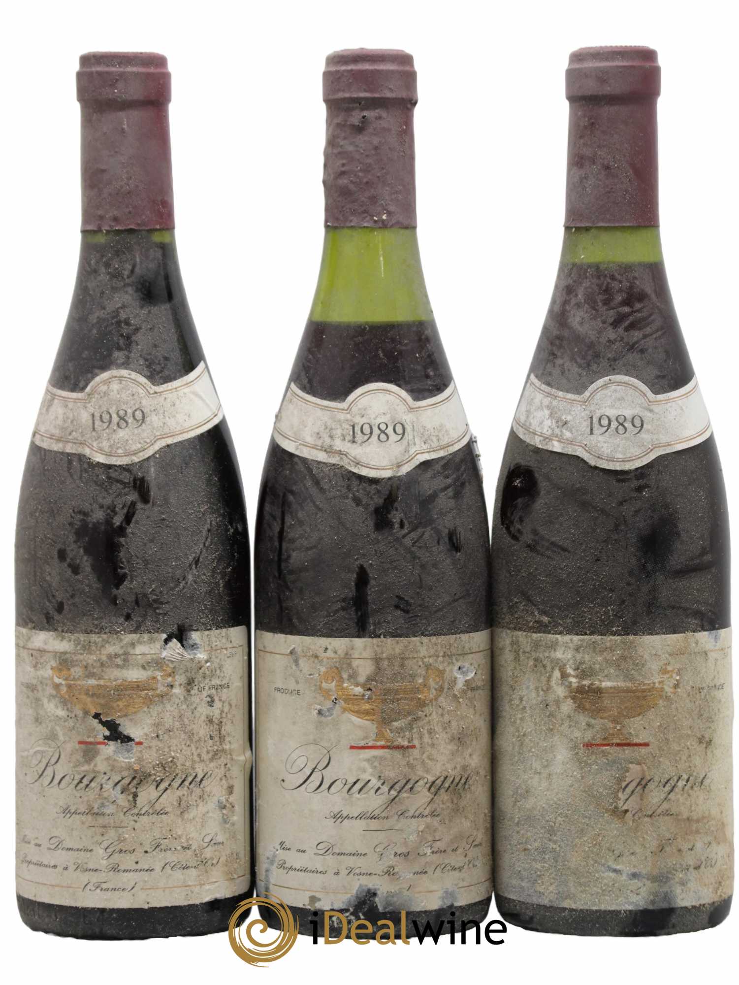 Bourgogne Gros Frère & Soeur  1989 - Lot de 6 Bouteilles