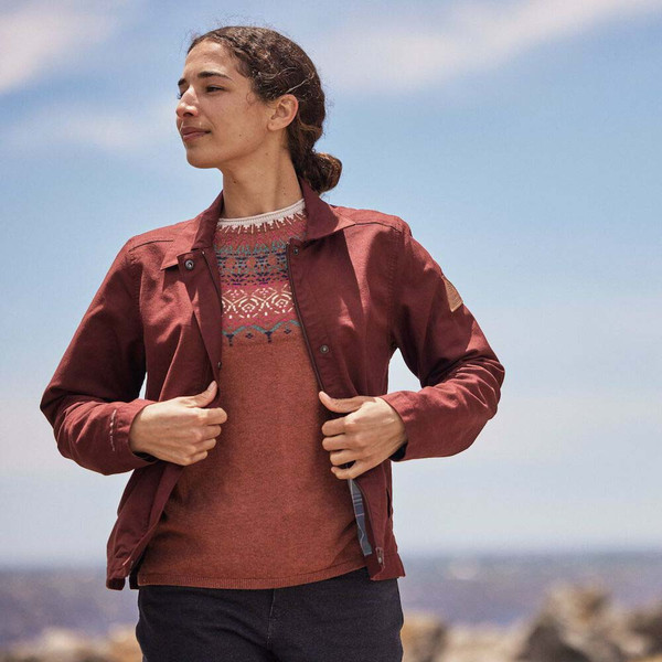 WESTLANDS FAIRISLE CREW Damen - Strickpullover