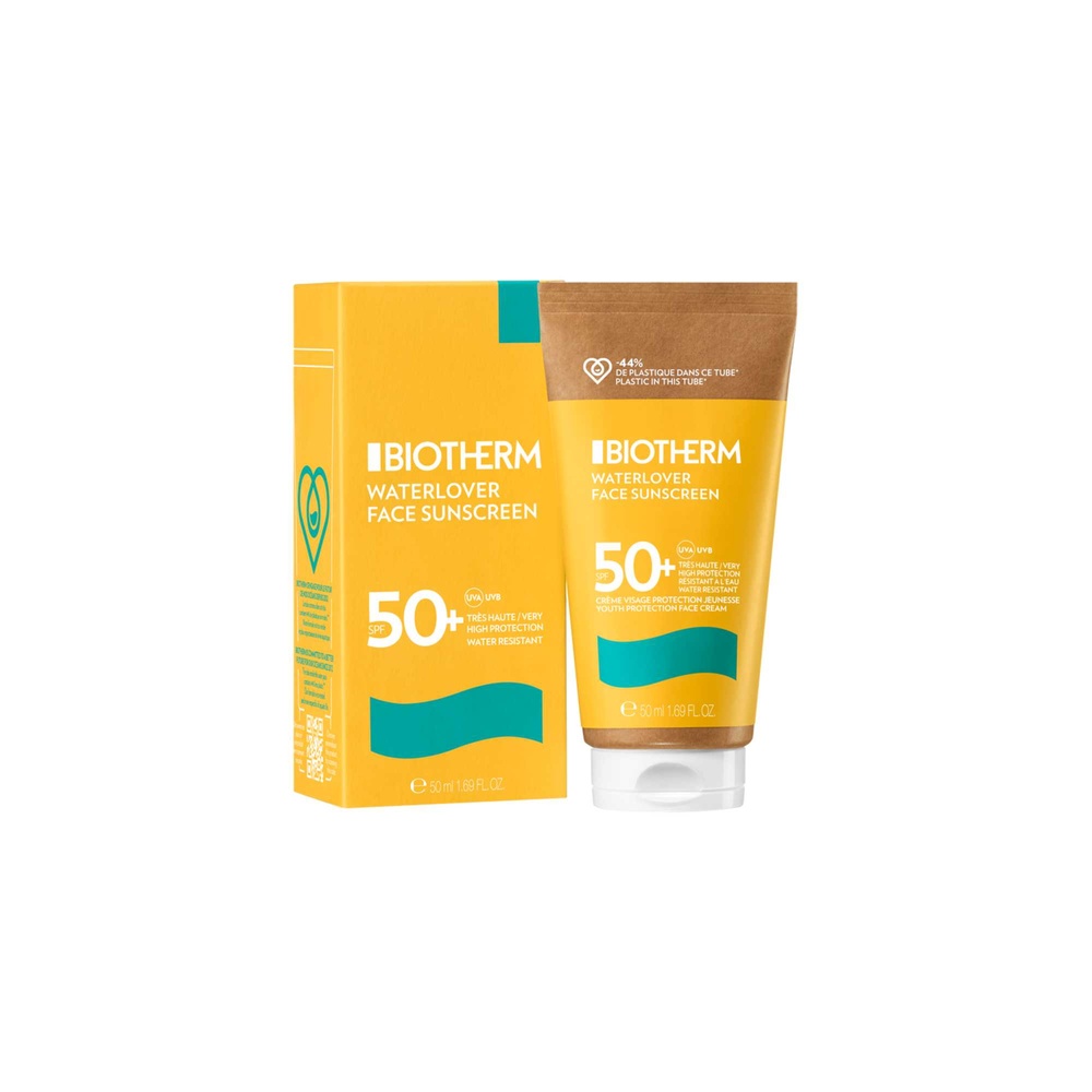 Biotherm Waterlover Crème solaire visage protection jeunesse pour prévenir le photovieillissement