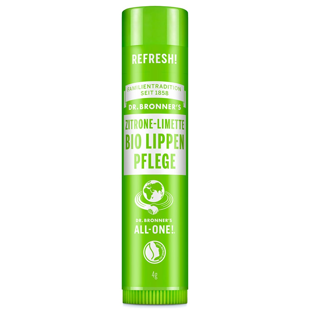 Dr. Bronner's Bio Lipbalm Zitrone-Limette 4 g