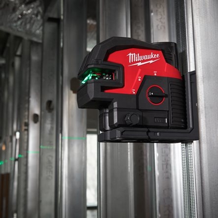 Milwaukee 4933479203 M12 CLL4P-301C Laserski nišan/visak zeleni 12V 3.0Ah Li-Ion