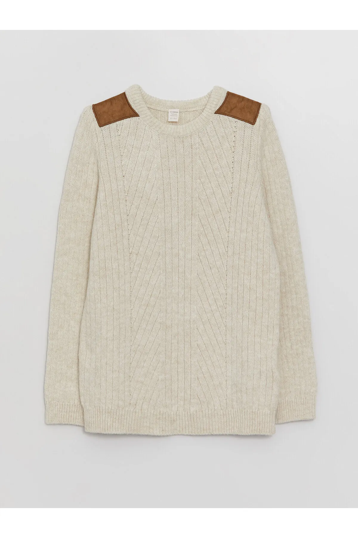 LC Waikiki  Langarm-Strickpullover für Jungen mit Rundhalsausschnitt