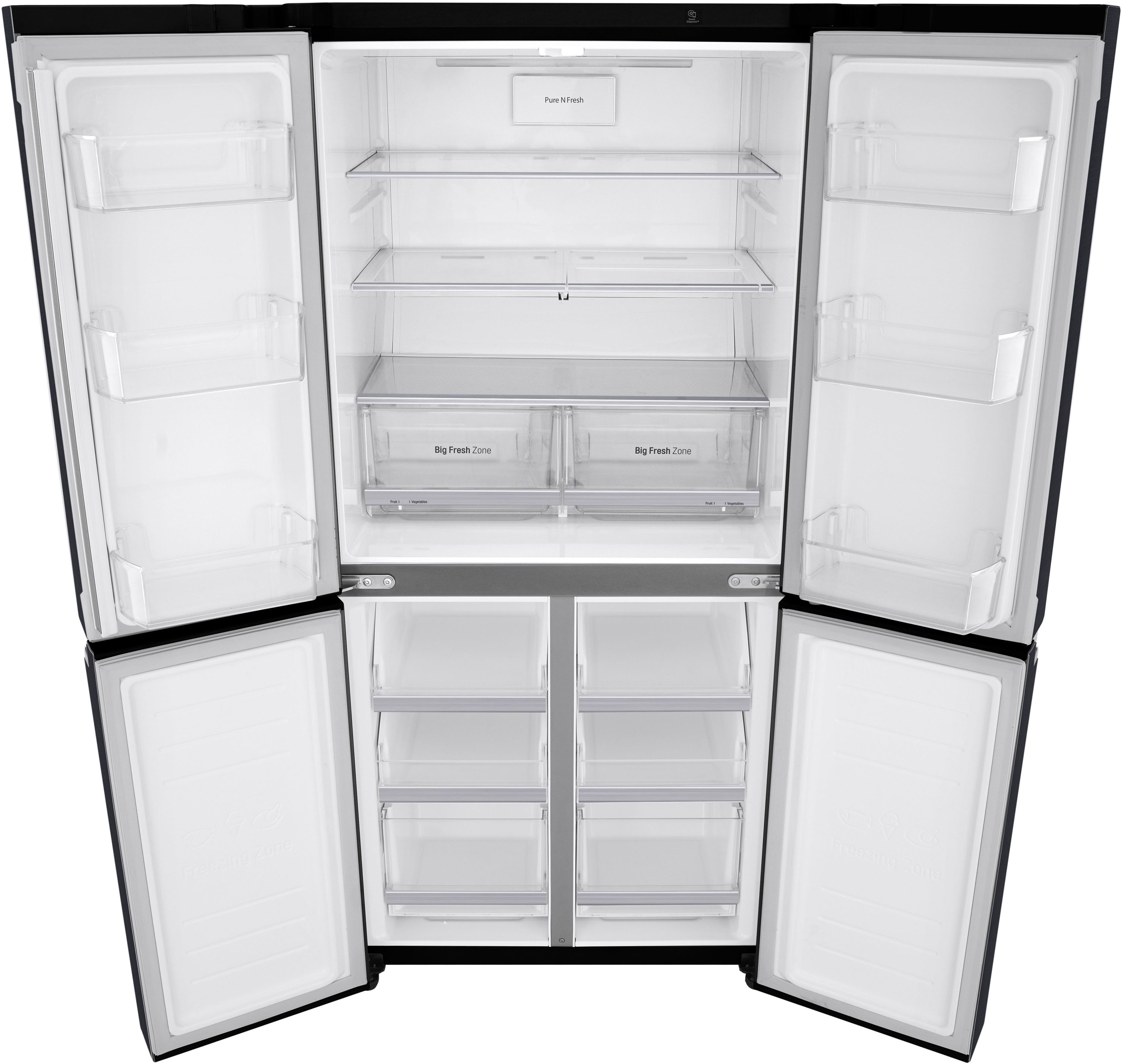 LG Kühl-/Gefrierkombination GMB844MC4E, 178,7 cm hoch, 83,5 cm breit