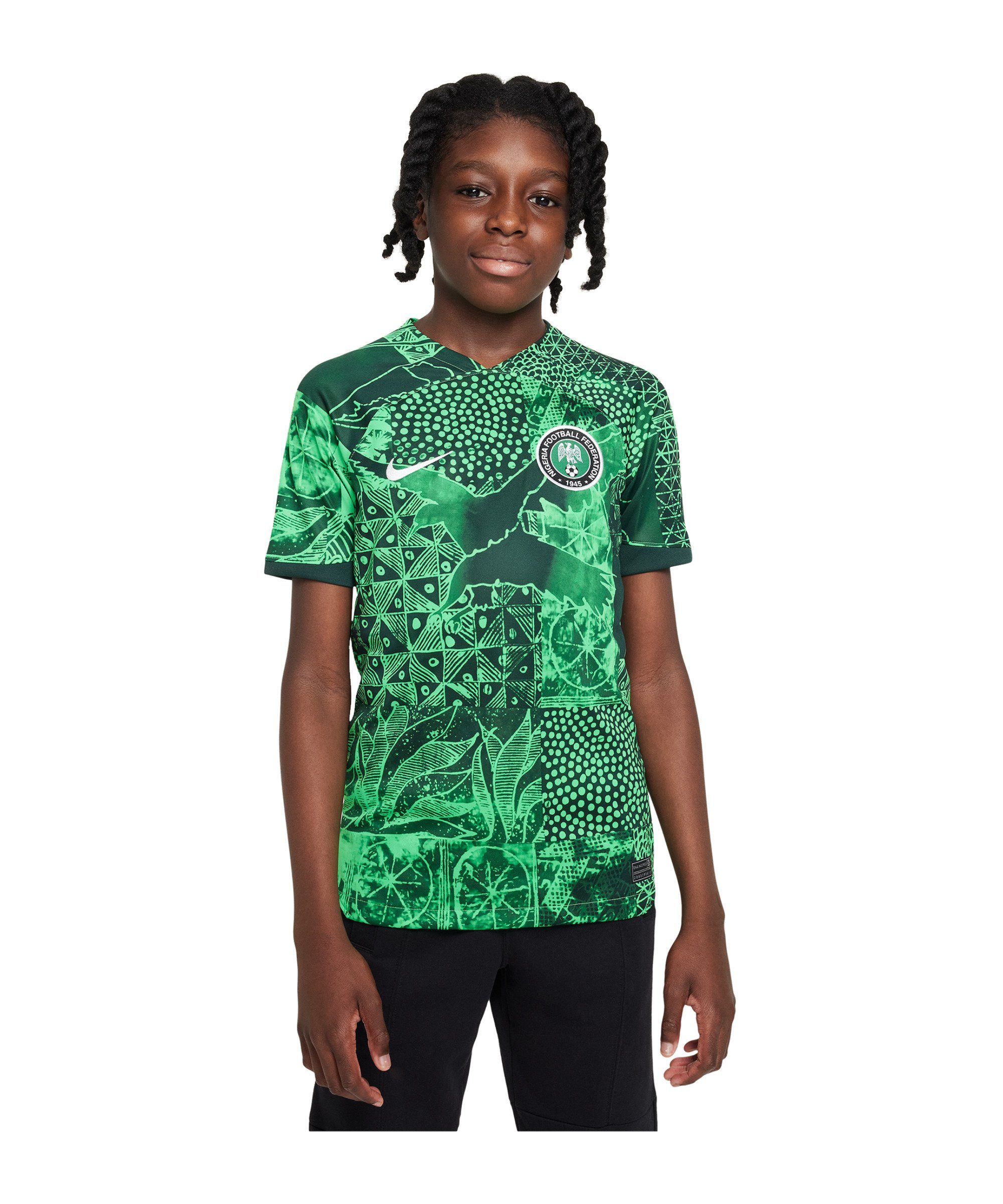 Nike Fußballtrikot Nigeria Trikot Home 2022 Kids