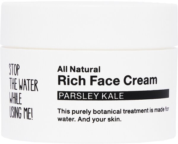 STOP THE WATER WHILE USING ME! All Natural Parsley Kale Rich Face Cream Gesichtscreme
