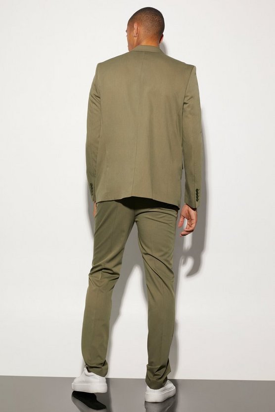 Einreihige kastige Oversize Anzugjacke