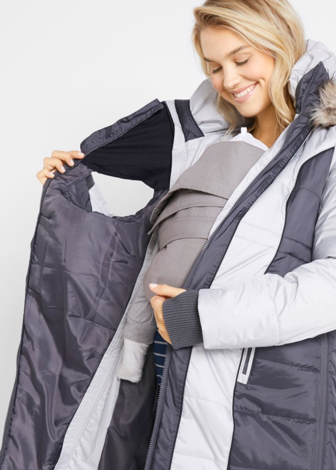 Umstandsjacke / Tragejacke, gesteppt