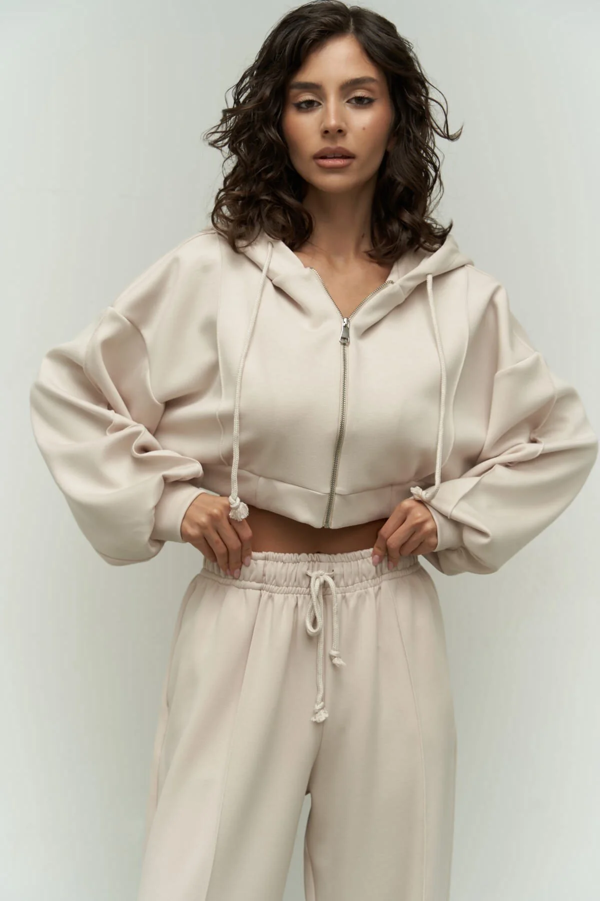 MAİ COLLECTİON  Zweiteiler - Beige - Regular Fit