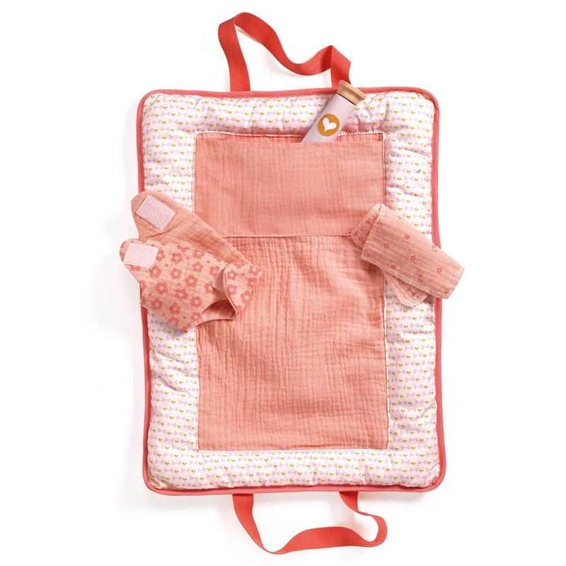 Sac à langer Pink Peak Pomea Djeco