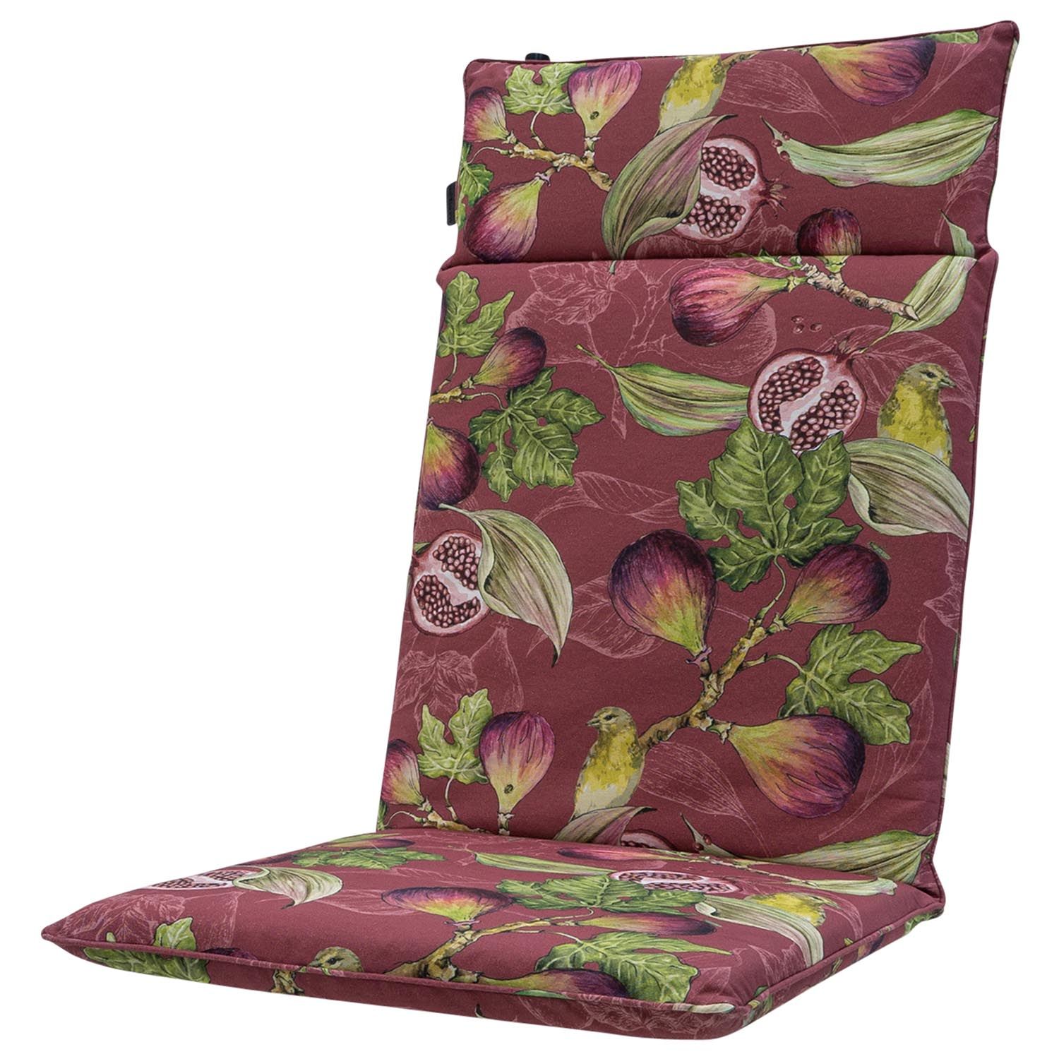 Madison Jasmine Bordeaux 120x50 Kissen mit hoher Rückenlehne