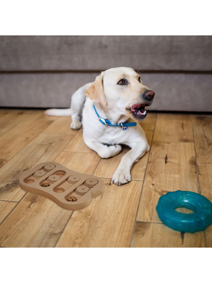 relaxdays Hunde-Intelligenzspielzeug in Natur günstig kaufen onesize