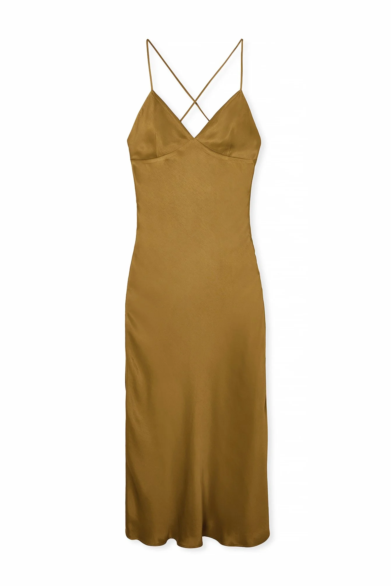 Slipdress aus Satin