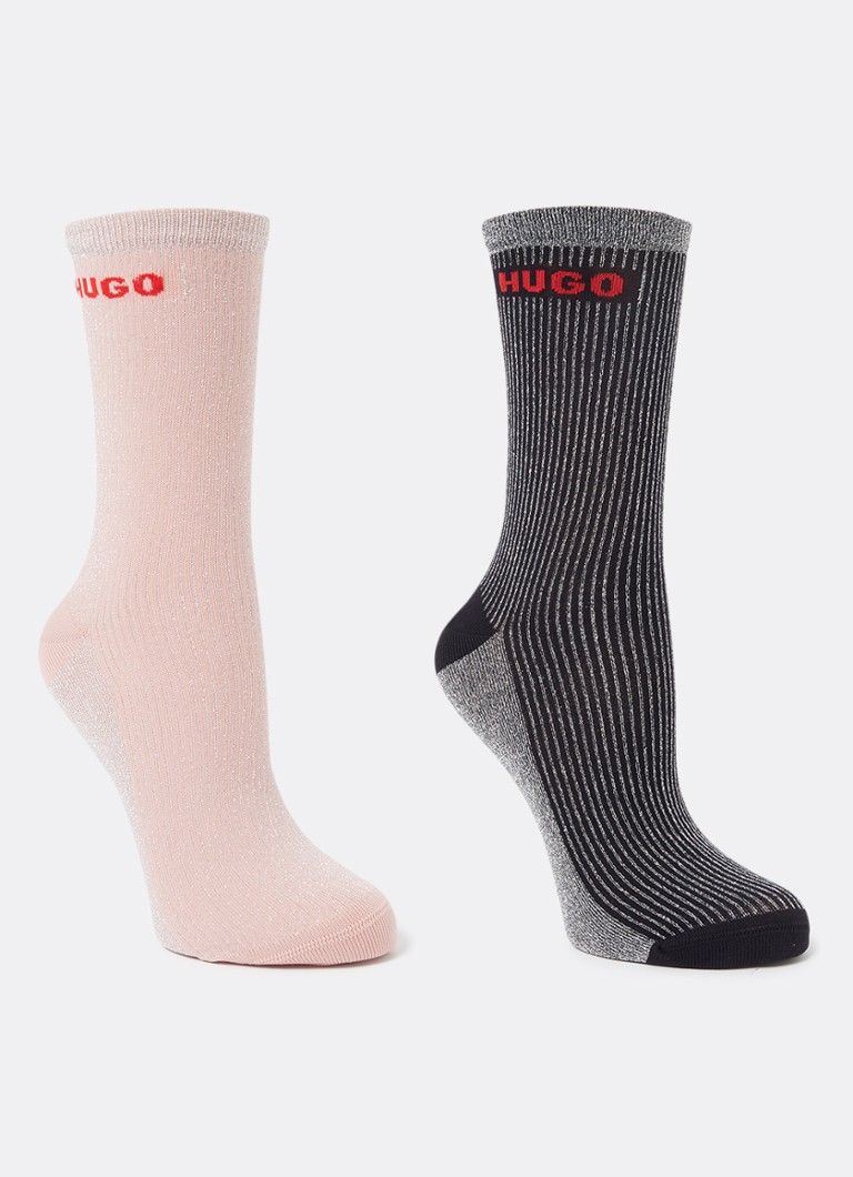 Chaussettes à paillettes HUGO BOSS, lot de 2
