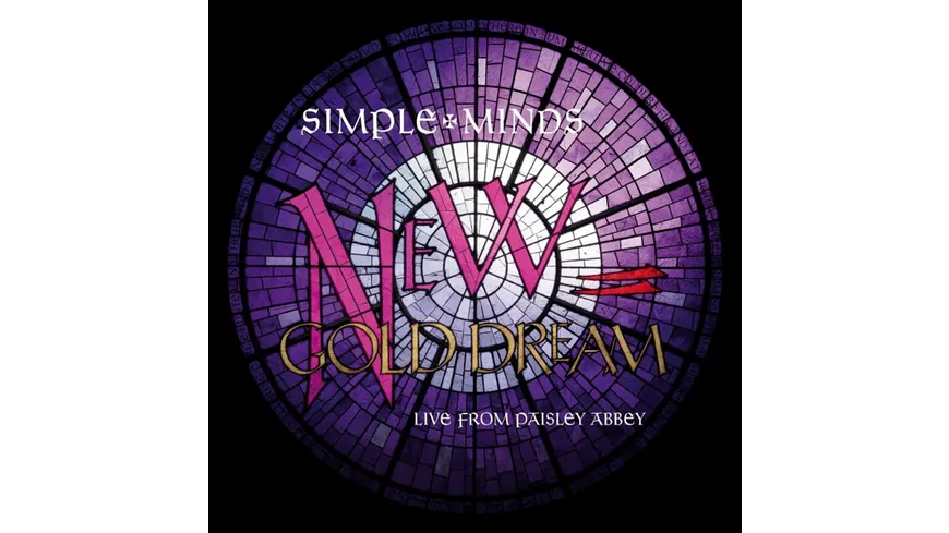 New Gold Dream-Live From Paisley Abbey Red Marbled Vinyl