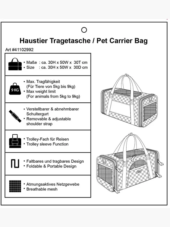 Catwalk Hundetasche
