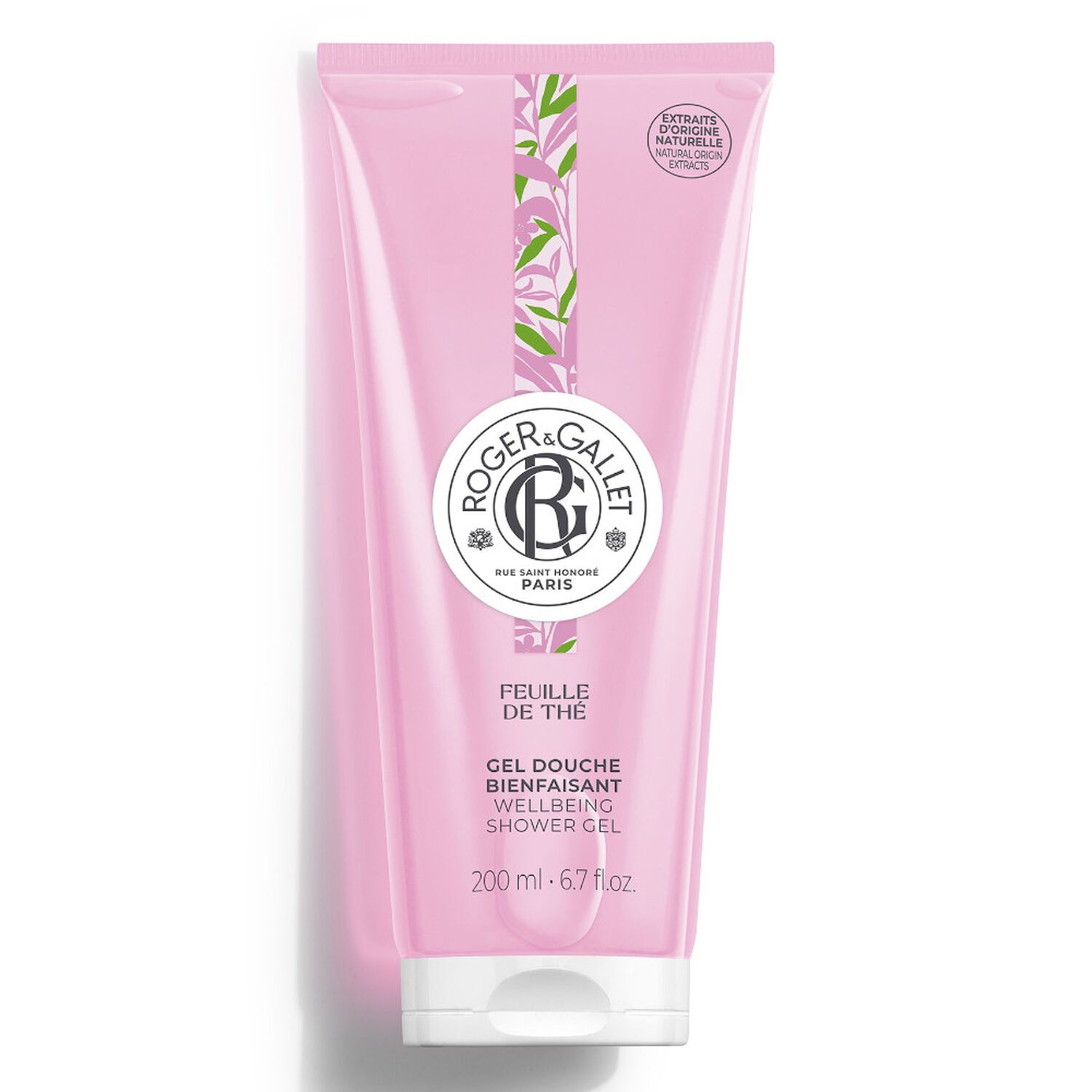 Roger&Gallet Feuille de Thé Gel Douche Bienfaisante 200 ml