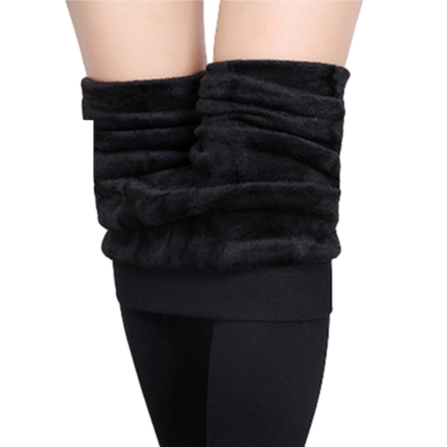 TOPMELON Thermoleggings Dickere und Wärmere Leggings Fleece Super Elastisch