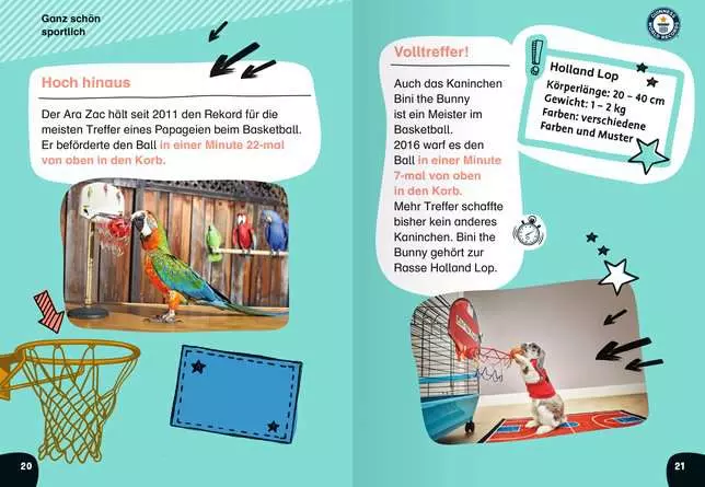 Guinness World Records für Erstleser - Haustiere