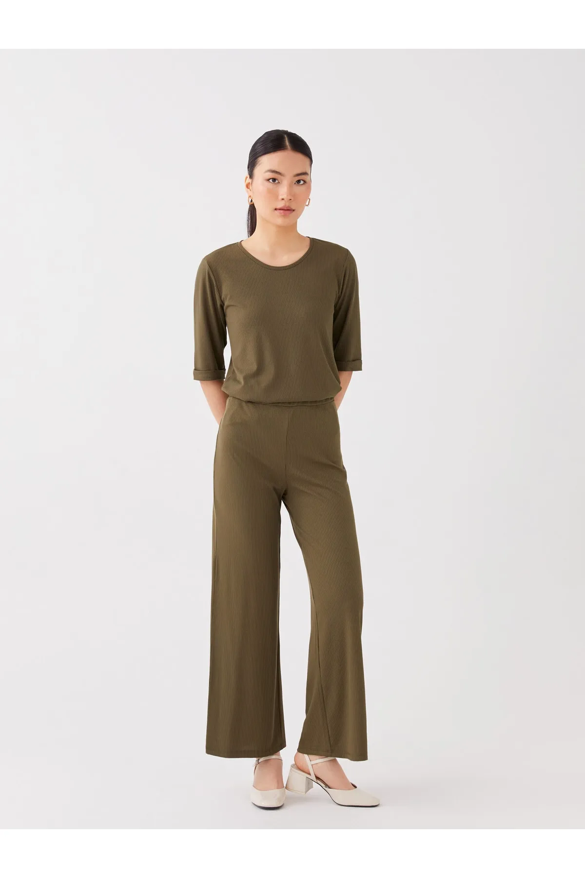LC Waikiki  Jogginghose - Khaki - Relaxed