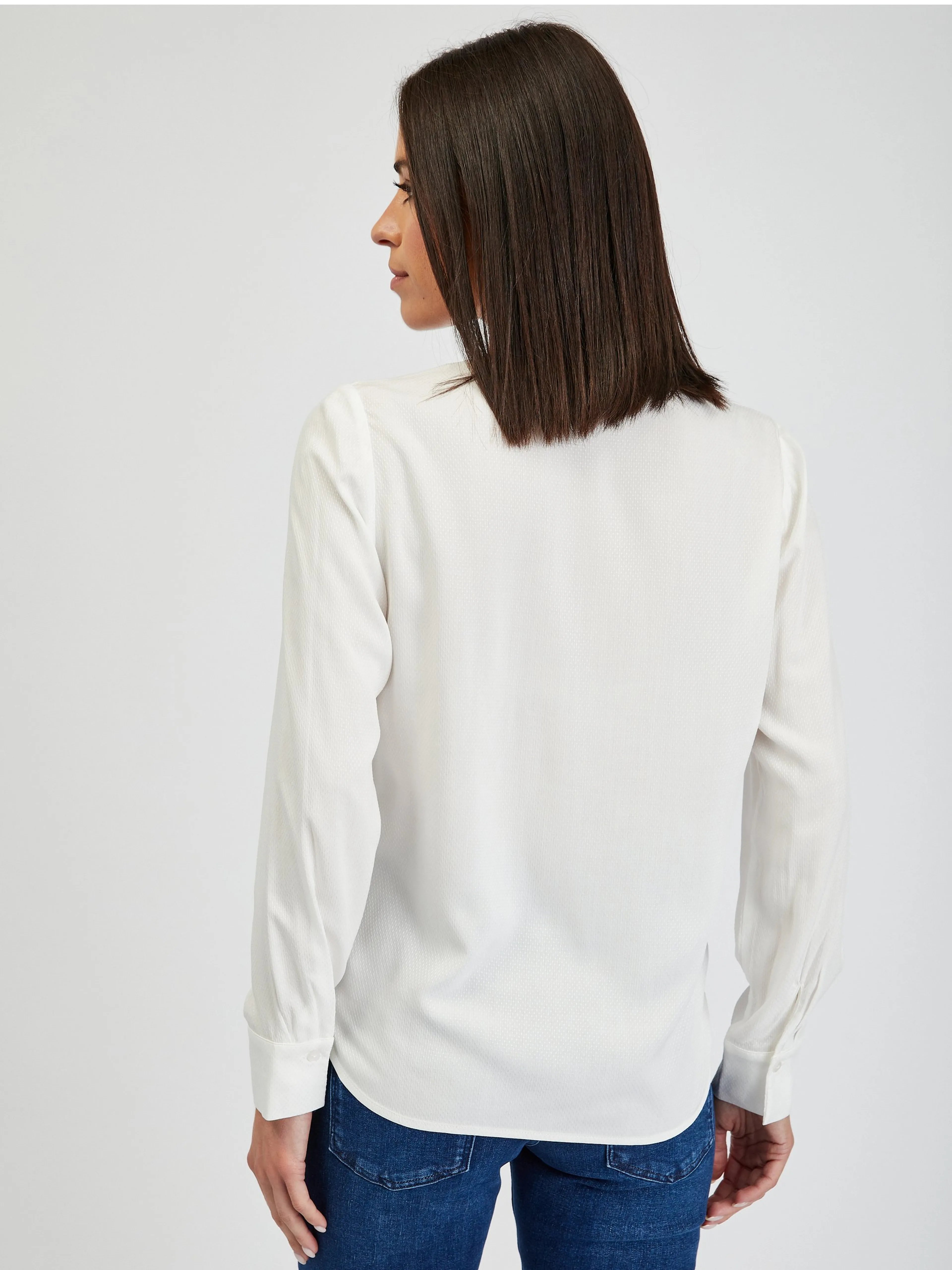 Weiße Bluse ORSAY
