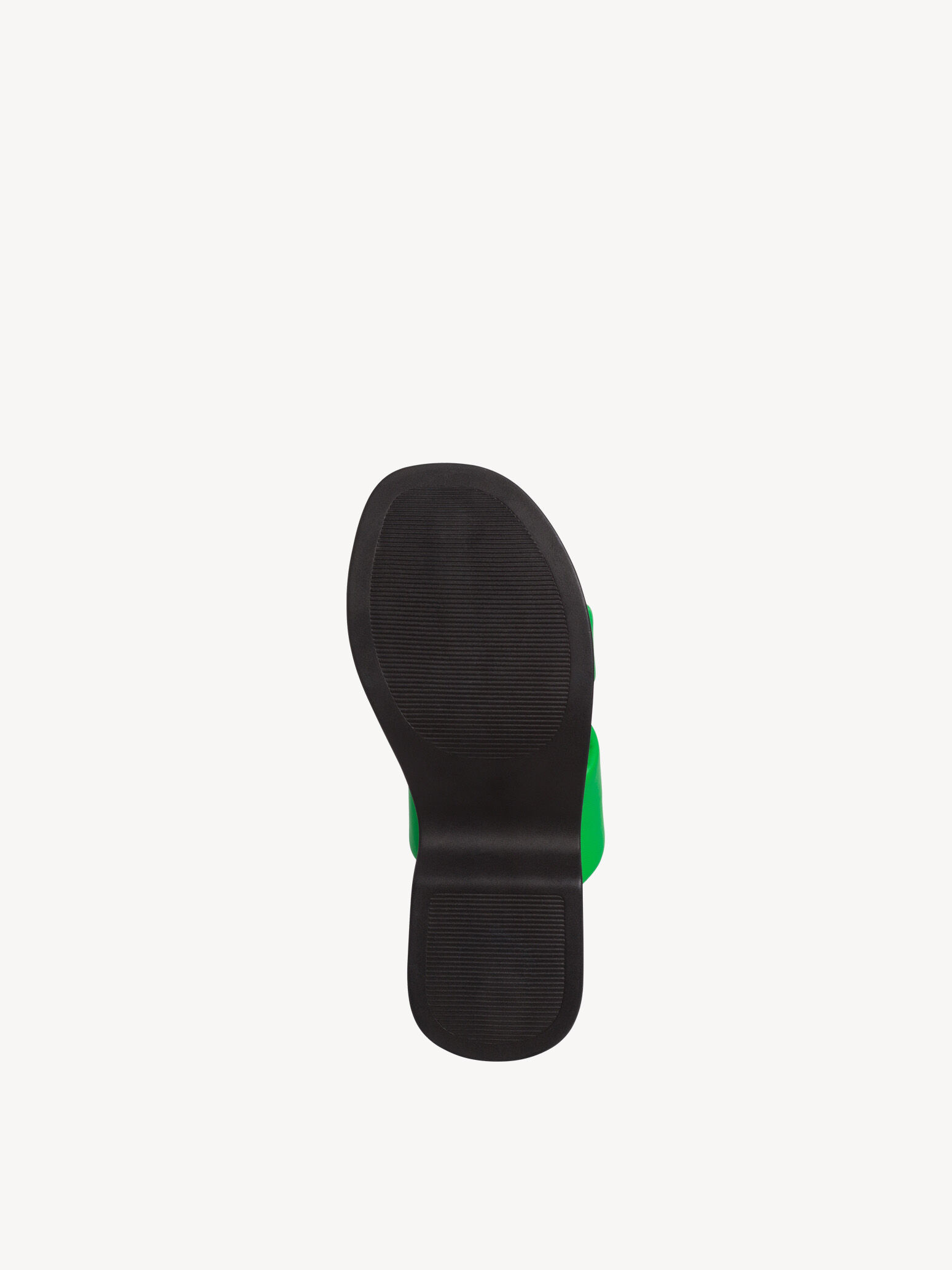 Mule en cuir - vert