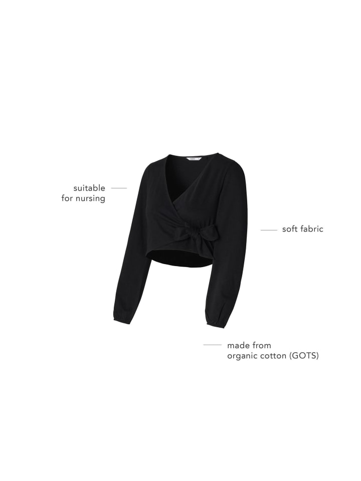Noppies Still-Shirt Jah-Nell in Black günstig kaufen