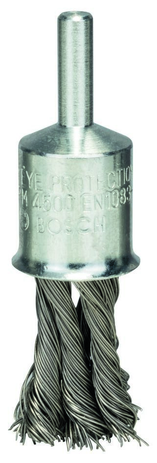Příslušenství Bosch Blue 2608622129 Kartáčová hlavice 19 mm opletená 6 mm stopka Nerezová ocel