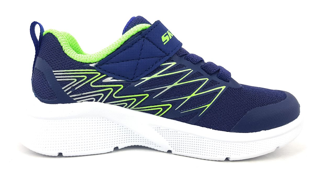 Skechers Microspec 403770L NVLM Blau NVLM navy/lime