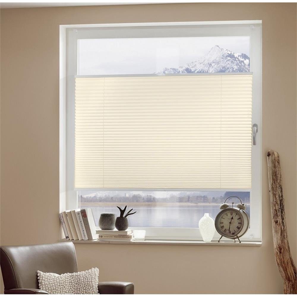 Plissee Plissee Klemmfix creme 35x100 cm, Foxx