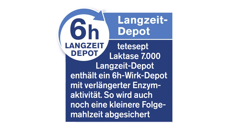 tetesept Laktase 7.000 Langzeit-Depot