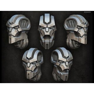 Cyber Skeleton Heads (5)