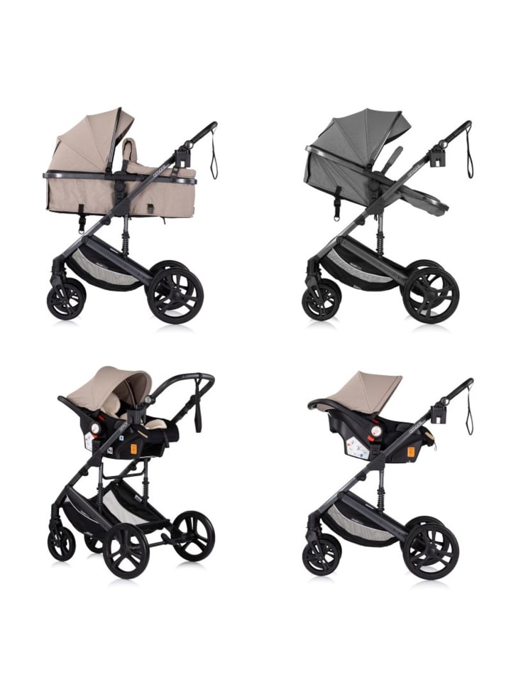 Chipolino Kinderwagen 3 in 1 Amore in braun günstig kaufen onesize