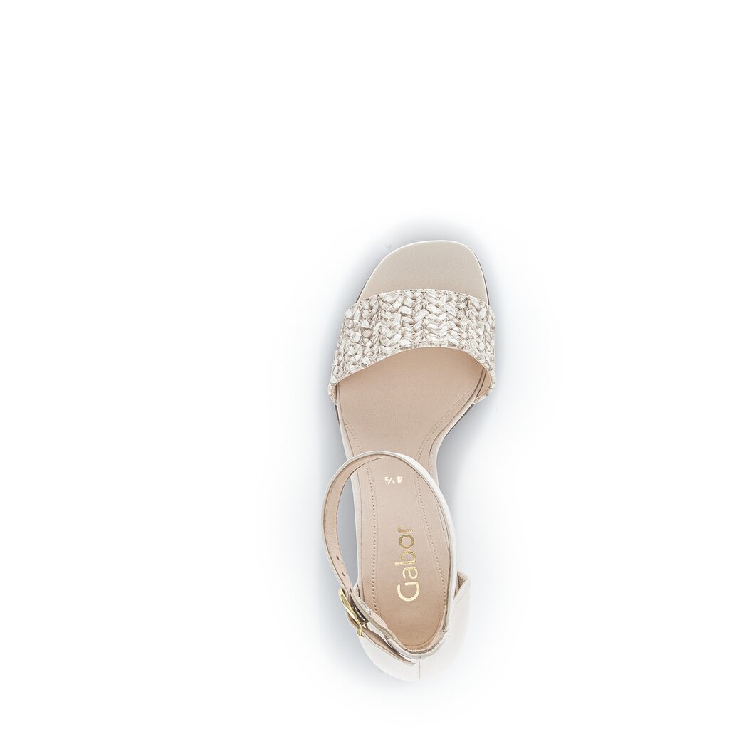 Gabor fashion Riemchensandale beige