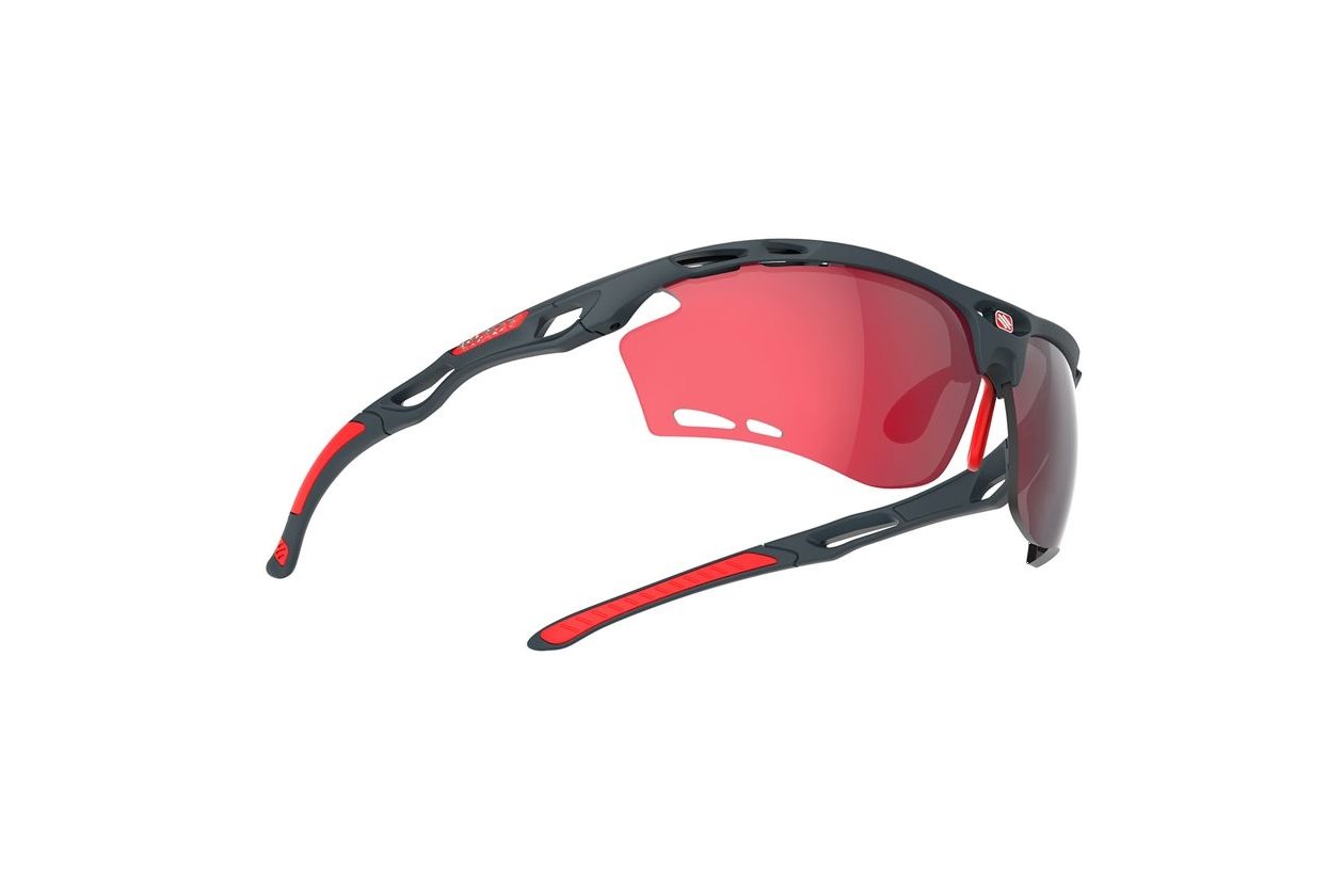 Rudy Project Propulse Charcoal Matte / Multilaser Red