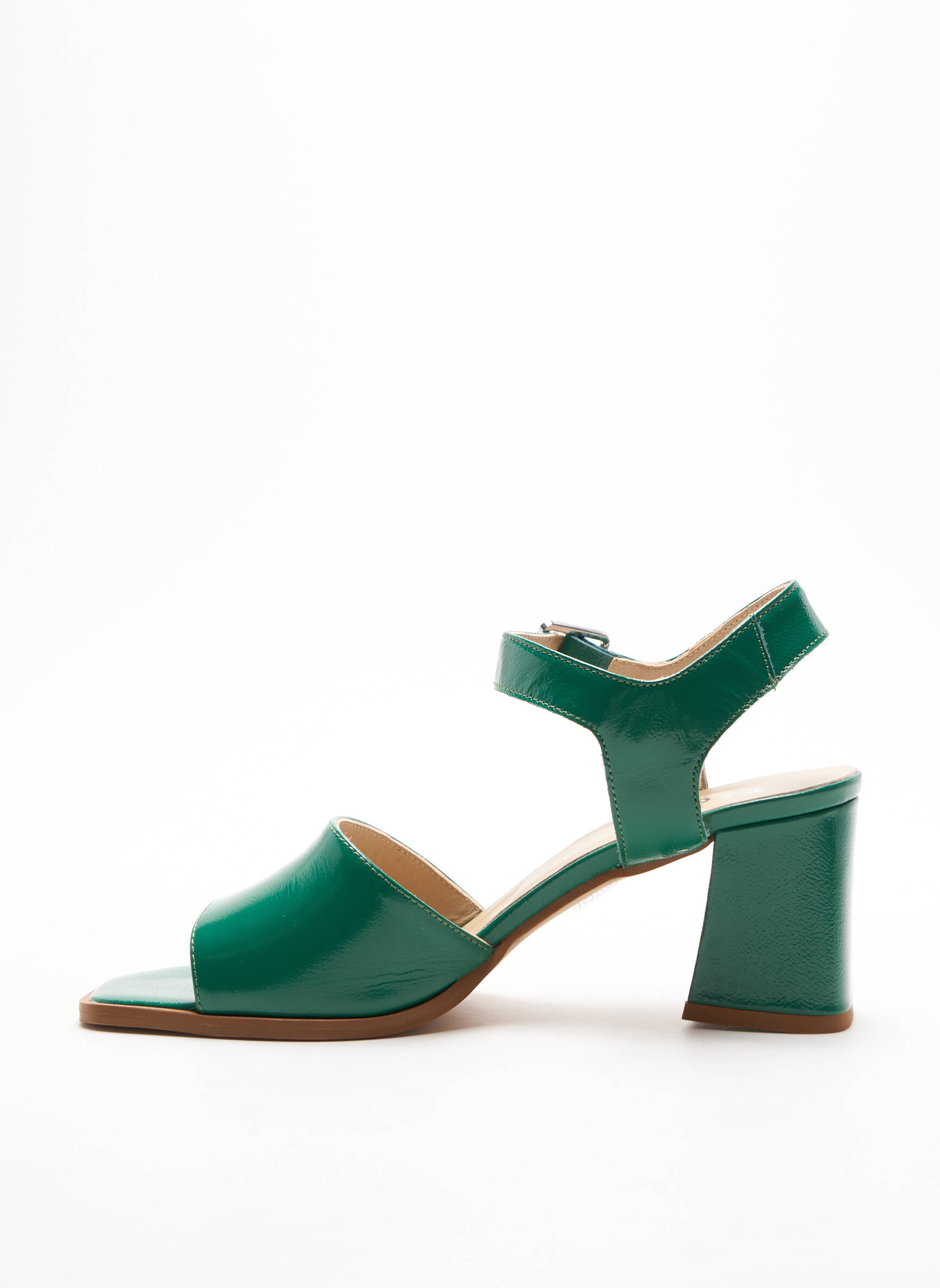 Reqins Sandales Nu Pieds Femme couleur vert