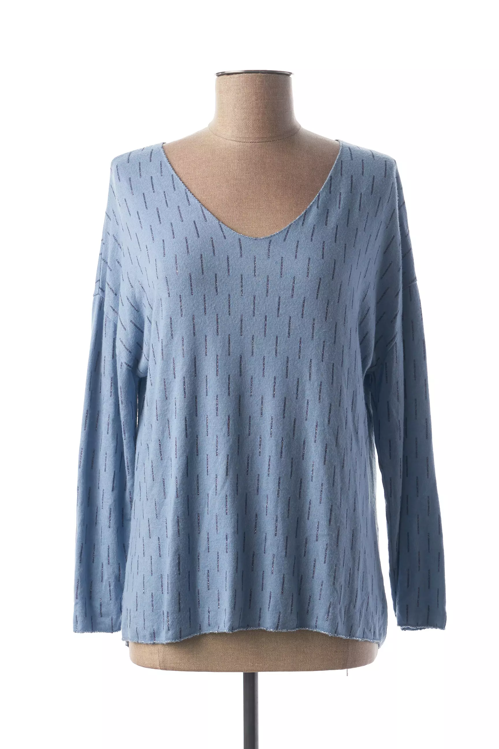 Ootd Pulls Femme couleur bleu