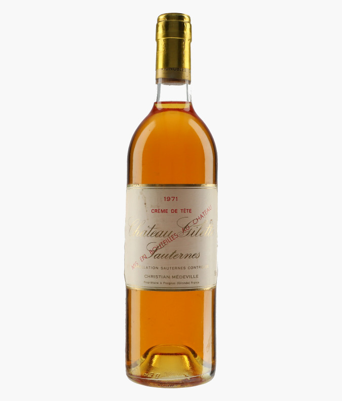 Château Gilette Crème de Tête 1971CHÂTEAU GILETTE