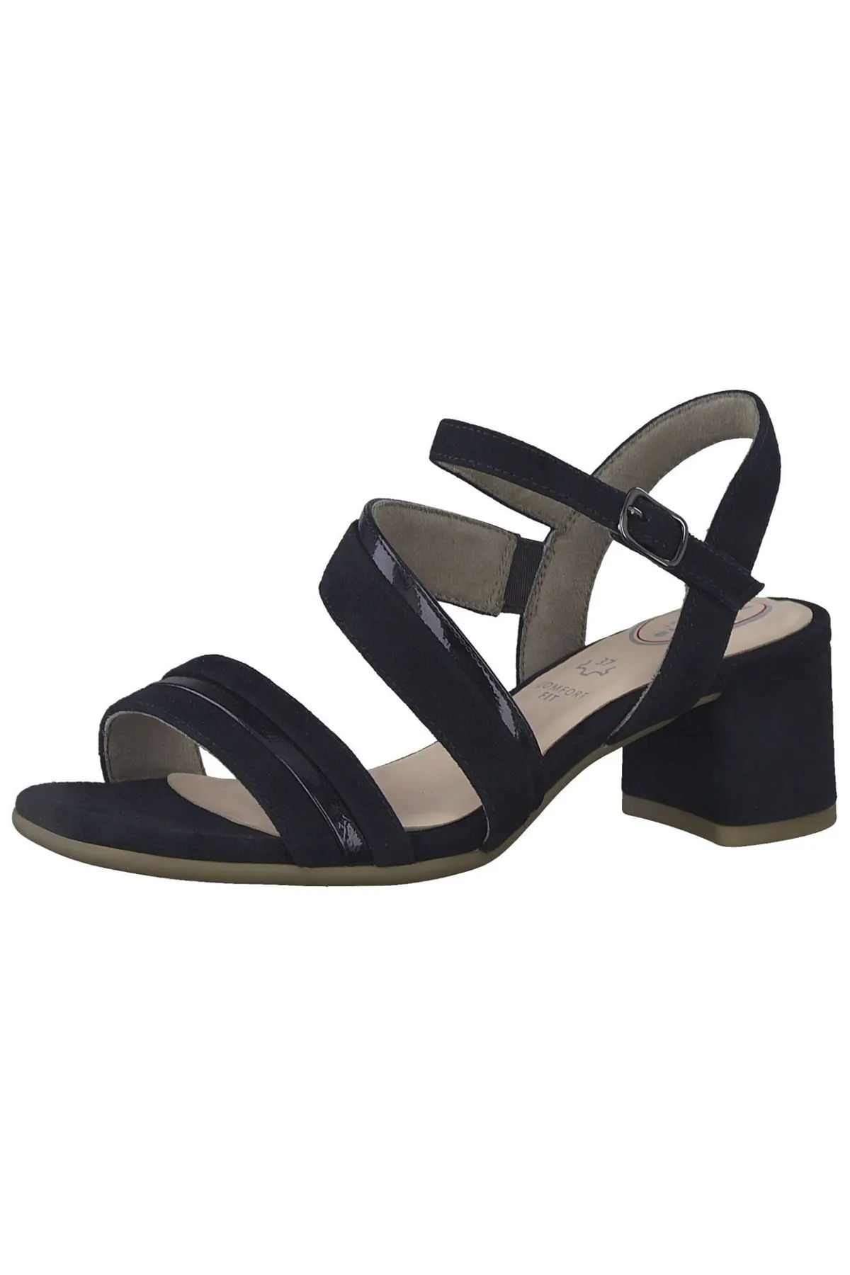Tamaris Comfort  Sandalette - Dunkelblau - Blockabsatz