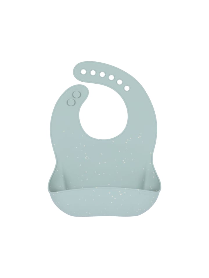 Lässig Silikon Lätzchen 22,2 x 30,5 cm in Blau Beige günstig kaufen onesize