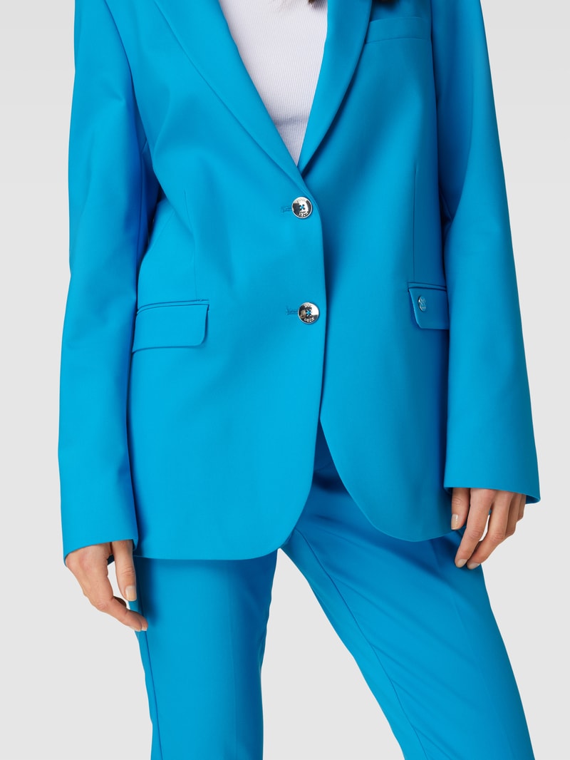 Blazer mit Pattentaschen Modell 'MARY NIGHT' in ozean blau