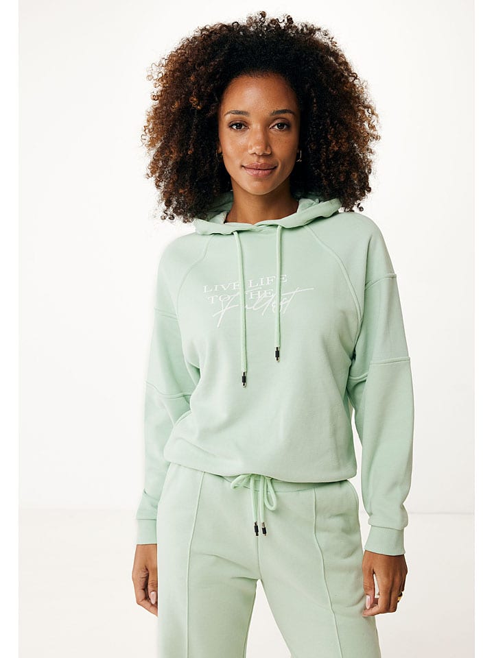 Mexx Hoodie in Hellgrün günstig kaufen