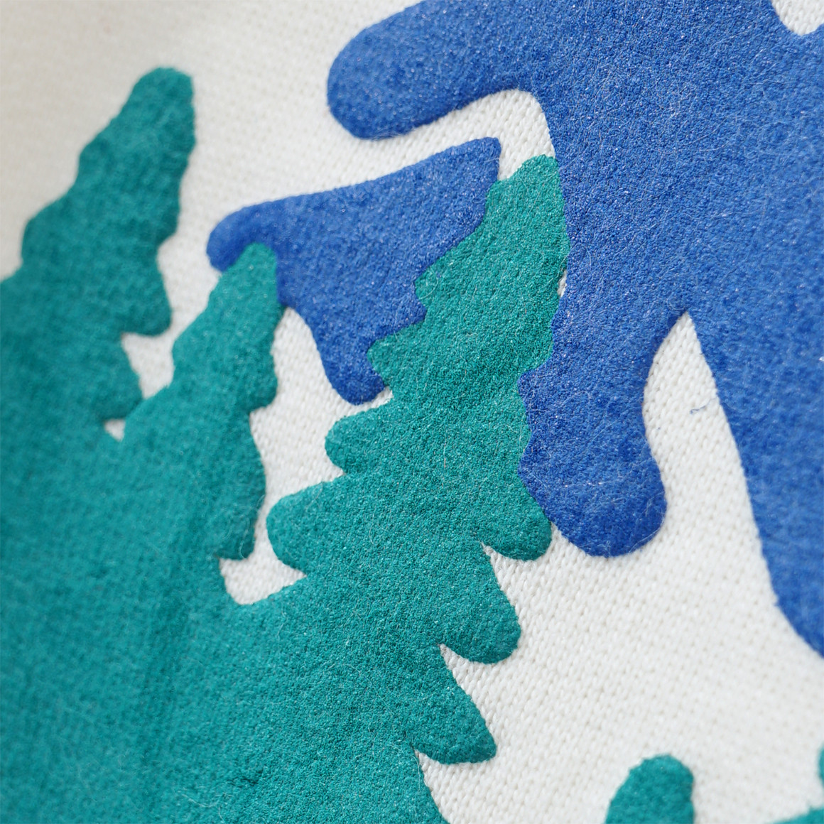 Mädchen Sweatshirt mit Wald-Print