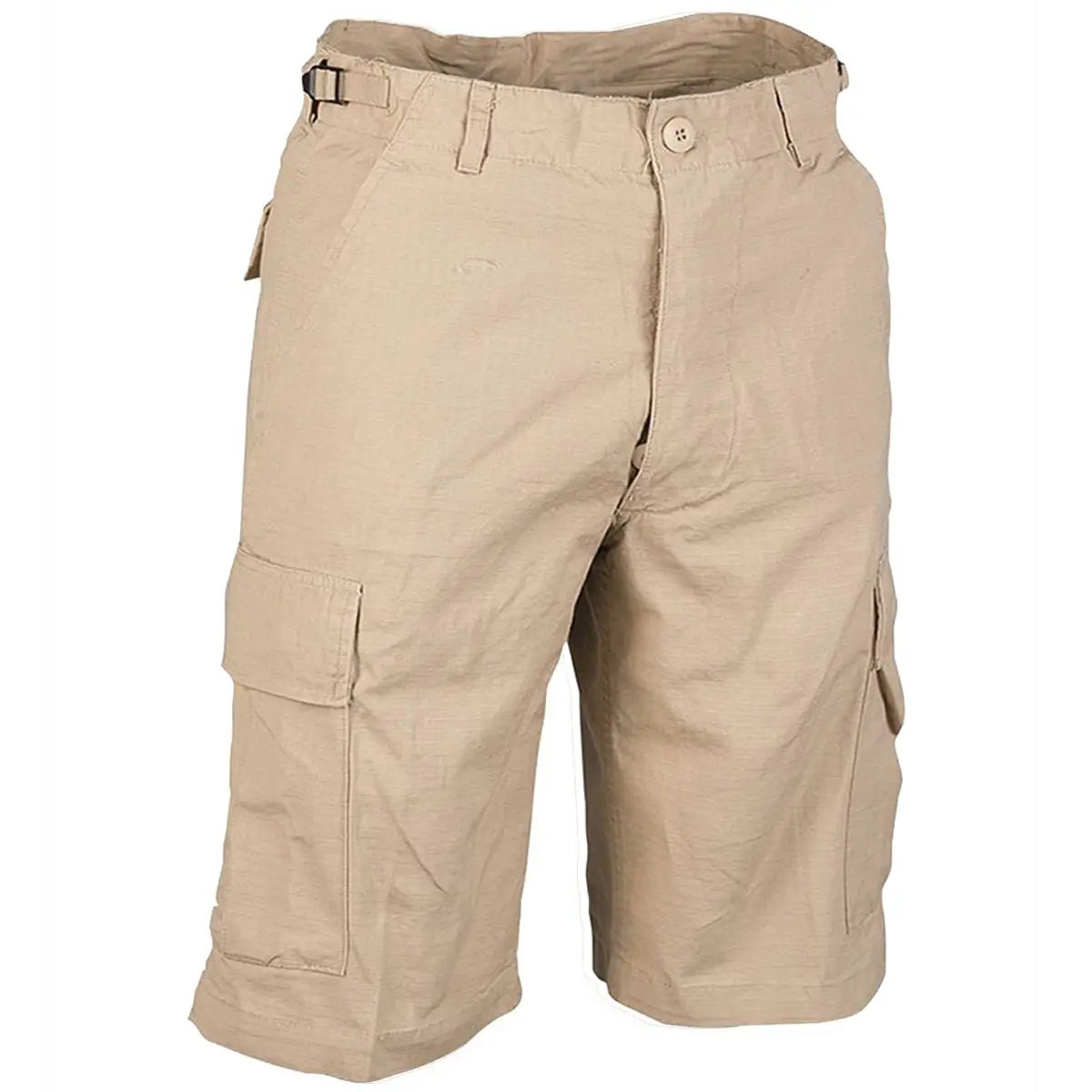 Mil-Tec Bermuda Ripstop prewashed khaki