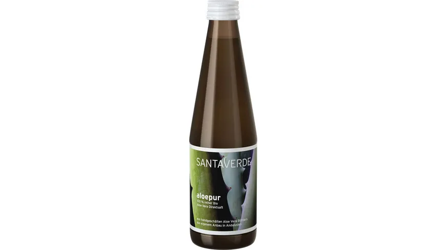Santaverde aloepur 100% reiner Aloe Vera Saft 330 ml